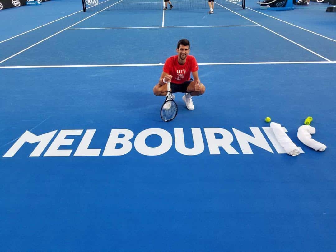 Djokovic-in-Melbourne